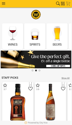 Whelans Liquors Screenshot 2