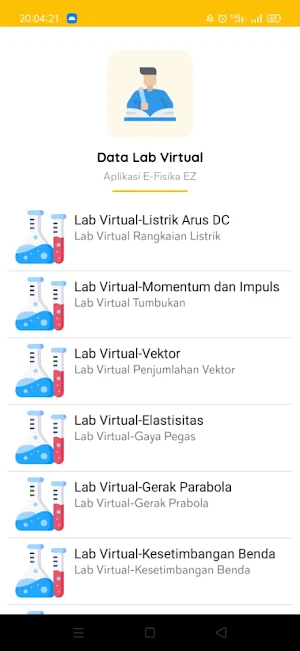 E-FISIKA EZ Screenshot 3