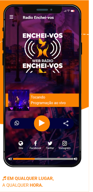 Web Radio Enchei-vos Screenshot 2