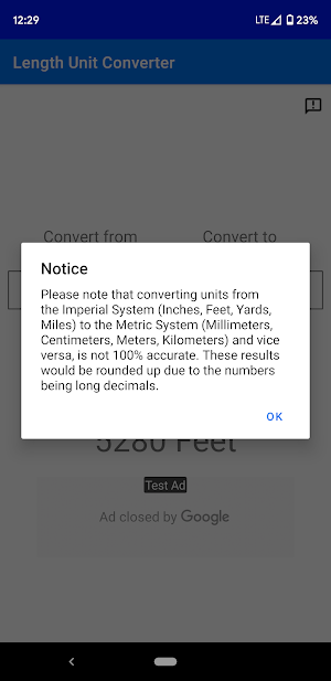 Length Unit Converter Screenshot 2