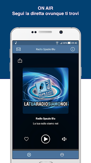 RADIO SPAZIO BLU Screenshot 1