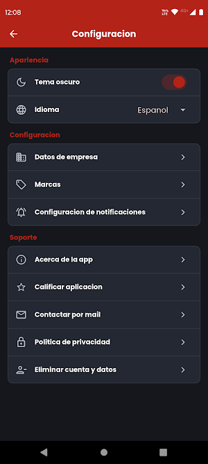 ControlApp Screenshot 1