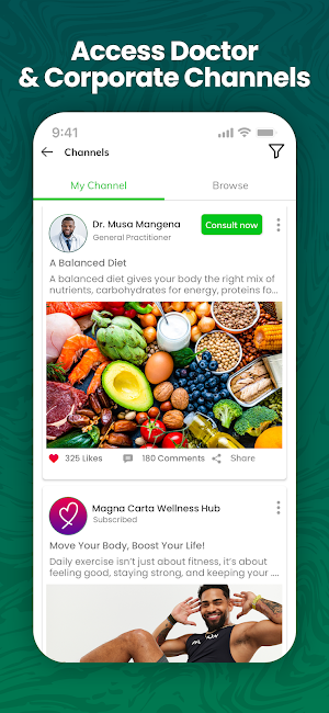 Online Doctors Africa Screenshot 1
