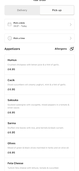 Efes Grill Screenshot 1