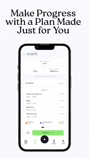 WiseFit - Calorie Tracker Screenshot 2