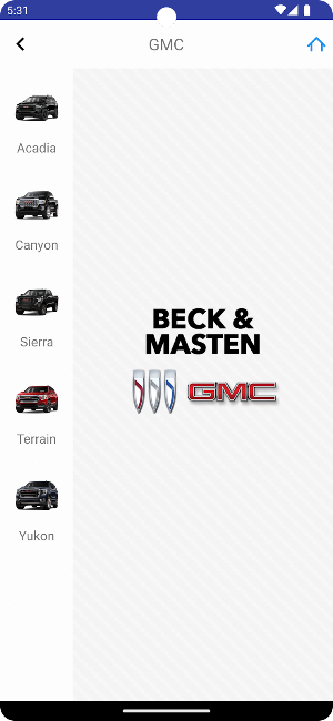 Beck & Masten Buick GMC Screenshot 0
