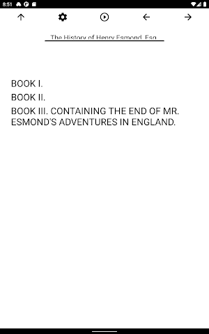 Book, The History of Henry Esm Screenshot 2