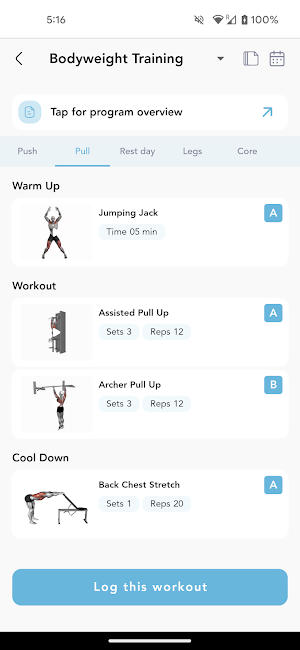 KD Fitness Screenshot 1