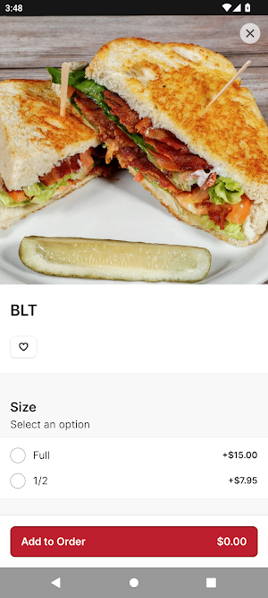 Bruchi's CheeseSteaks Screenshot 2