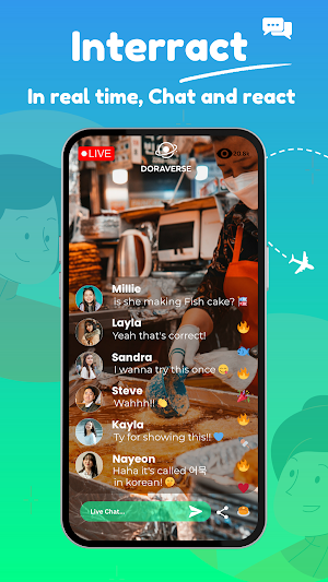 Doraverse: Live Virtual Travel Screenshot 3