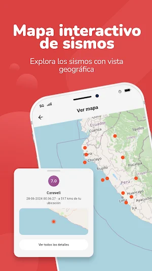 Sismos Perú - En tiempo real Screenshot 3