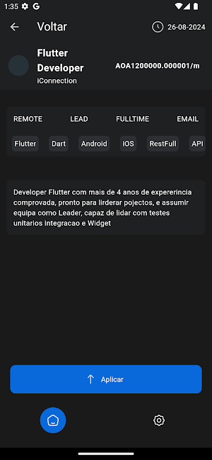 Trilha de Empregos Screenshot 2
