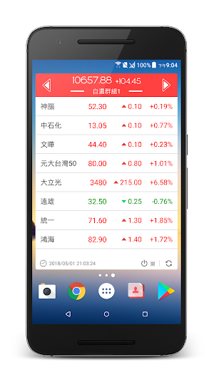 台灣股市小工具 +(懸浮視窗、Widget、股市新聞) Screenshot 2