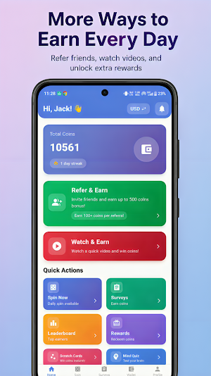 Quizify Task & Rewards Screenshot 2