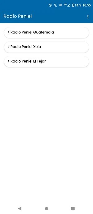 Radio Peniel Guatemala Screenshot 2