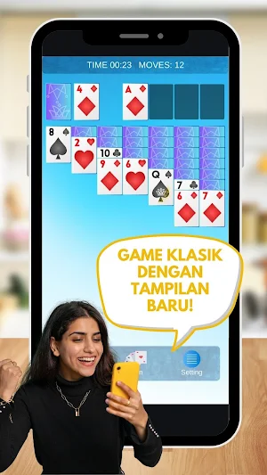 Kartu Solitaire Susun Soliter Screenshot 3
