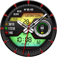 Hybrid MANATOR WS31 Watch face