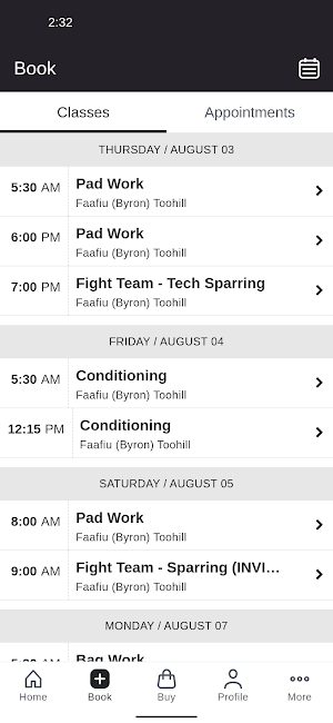 Byron Boxing Screenshot 1