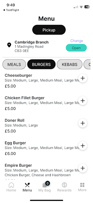 Madingley Kebab Van Screenshot 1