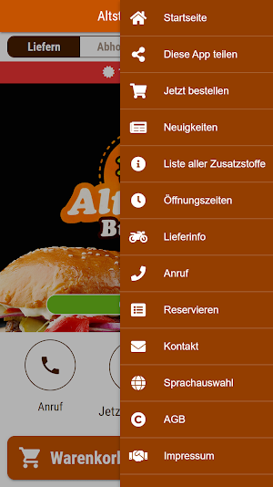 Altstadt Burger Screenshot 2
