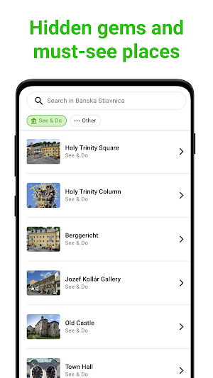 Banska Stiavnica SmartGuide Screenshot 2