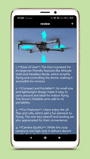 deerc d20 mini drone guide Screenshot 3