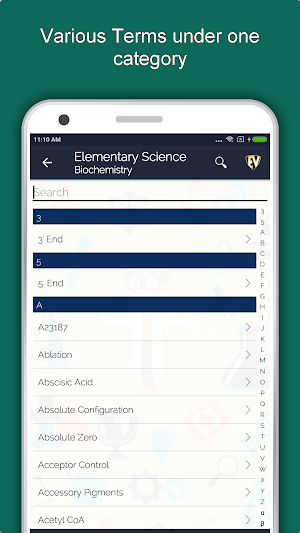 Basic Science Dictionary : Experiments & Formulas Screenshot 2