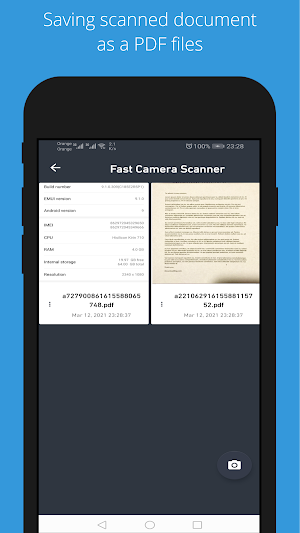 Fast Camera Scanner : Document screenshot 4