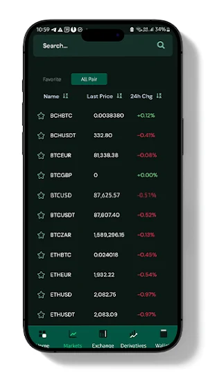 Blockkoin exchange Screenshot 2