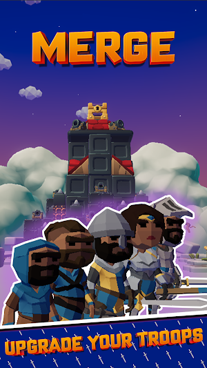 Merge Heros Tower Attack Screenshot 1