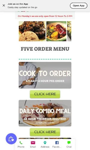 ISLAND FOOD TO GO Screenshot 0