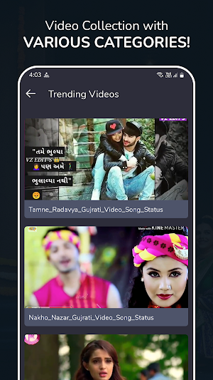 Gujarati Video Status Screenshot 1