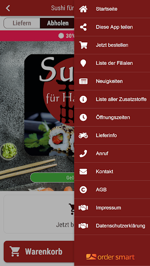 Sushi für Hamburg Screenshot 2
