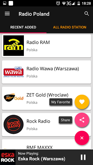 Polish Radio Stations Screenshot 2