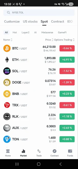 GSETRWAMarket Max Screenshot 1