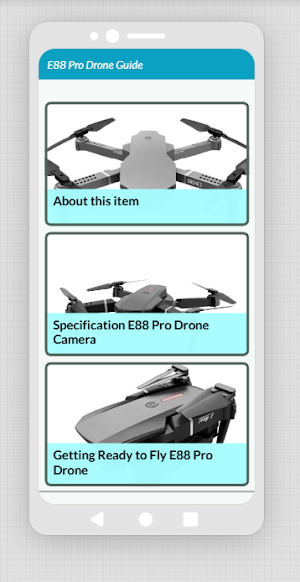 e88 pro drone camera app guide Screenshot 1
