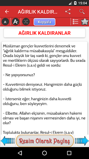 İslami Hikayeler Screenshot 2
