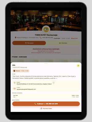 THIEN DUYET Restauracja Screenshot 3