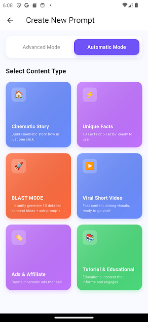 Veo AI Prompt Assistant Screenshot 3