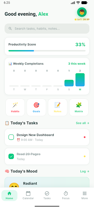 Flowo — Life Planner Screenshot 0