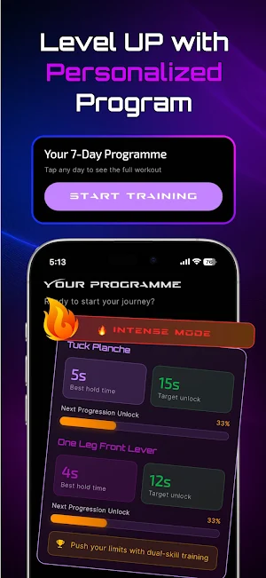 Gravitix: Learn Calisthenics Screenshot 2