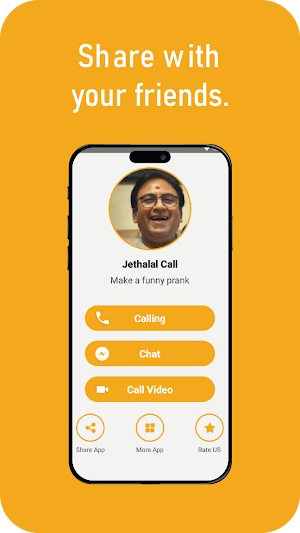 Jethalal Fake Video Call Prank Screenshot 3