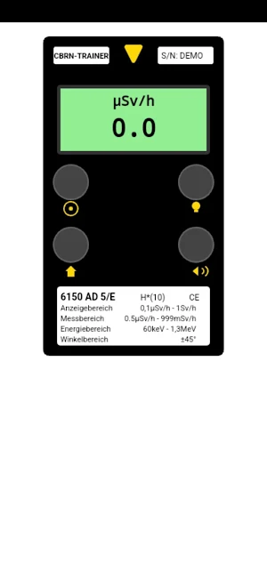 CBRN-TRAINER Screenshot 1