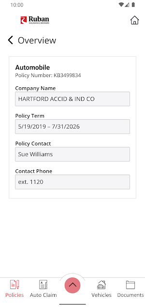 Ruban Insurance Brokers Online Screenshot 3