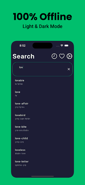 Yoruba Dictionary English Screenshot 1