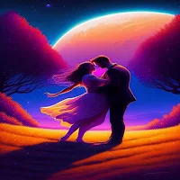 Romantic Couple Love Stickers