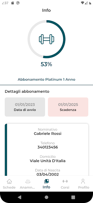 GymItaly Screenshot 1