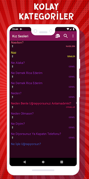 Kız Sesleri: Gerçekçi Şakalar Screenshot 3