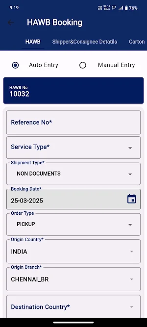 Nova Global Logistics Pvt Ltd Screenshot 1