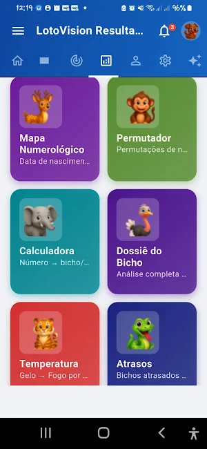 LotoVision Resultados Análises Screenshot 3